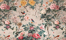 3D обои с рисунком птицы Design Studio 3D Chinoiserie birds AG-CB-013