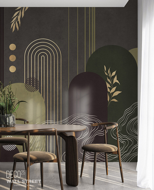Фотообои в интерьере артикул DECO 25 14, DECO 25, Wall street