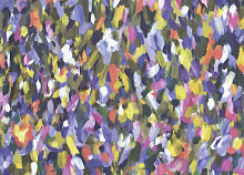 Сине-фиолетовые обои Sirpi Academy a tribute to Gustav Klimt 25650