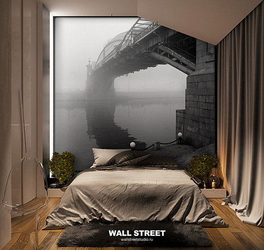 Фотообои в интерьере артикул Grayscale 5, GRAYSCALE, Wall street Фотообои в интерьере артикул Grayscale 5, GRAYSCALE, Wall street